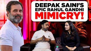 Deepak Saini's Epic Political Comedy Mimicking Rahul Gandhi | Amber Zaidi | Jalebi Ki Factory & More