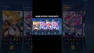 MLBB HISTORY HIGHLIGHTS #mlbb #jamestv #mobilelegends