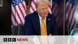 Donald Trump reiterates US tariff plans | BBC News