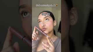 Brown girl lipstick: 10 days, 10 shades #lipstick #makeup #browngirl #shorts