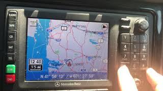 Mercedes MCS 1 GPS Map Turn by Turn Navigation And Setup ML500 ML320