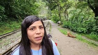 Hiking from Aguas Calientes to Hidroeléctrica  8 Hour Minibus to Cusco  VLOG