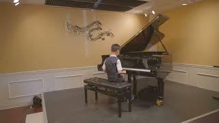 Ethan plays Minuet BWV115 & Arabesque