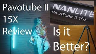 Nanlite Pavotube II 15X Review: Best RGB Tube Light? 2700-12000K Tube Light!