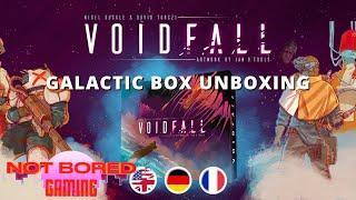 Voidfall - Galactic Box Unboxing - Not Bored Gaming