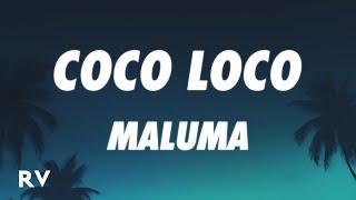 Maluma - COCO LOCO (Letra/Lyrics)