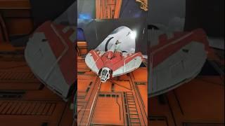 Review of STAR WARS Micro Galaxy Squadron Ahsoka Tano's T-6 Jedi Shuttle.