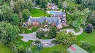 $14,900,000! This Orchard’s End Estate in New Canaan CT boast timeless beauty with 25,000 SF living