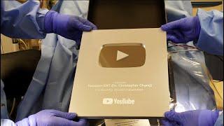 Surgical Unboxing the YouTube Silver Play Button Creator Award