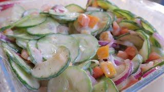 Trending Healthy Cucumber Salad