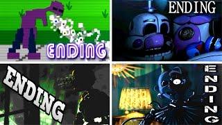 Five Nights at Freddy's: Sister Location ALL ENDINGS | FNAF Sister Location