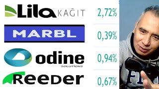 Odine - Marbl - Reeder - Lila Kağıt Hisse Yorum - Borsa İstanbul Analiz