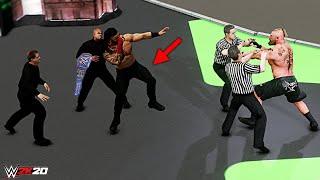 Angry Roman Reigns Revenge on Brock Lesnar WWE SmackDown 2021 - WWE 2K20