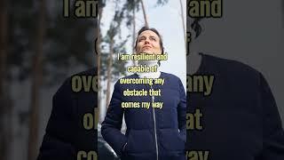 Positive affirmation for developing a resilient and positive mindset