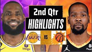 Los Angeles Lakers vs. Phoenix Suns Full Highlights 2nd QTR | Oct 6 | 2024 NBA Preseason