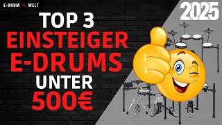 TOP 3 EINSTEIGER E-DRUMS in 2025 unter 500 €