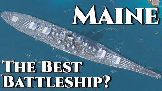 World of Warships: Maine - The Best Battleship?