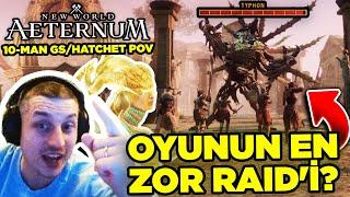 NEW WORLD'ÜN SON RAID'İ HIVE OF GORGONS BİTİRDİK! LEVO NEW WORLD AETERNUM