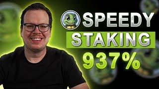 Speedy STAKE  A Step by Step Guide to Staking Speedy for 937% APR