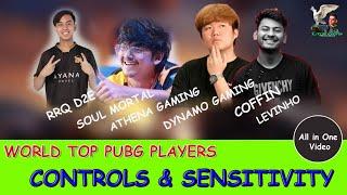 World Top PUBG Mobile Players Control and Sensitivity Settings | ZERO RECOIL CONTROL | LUKOGS GAMING