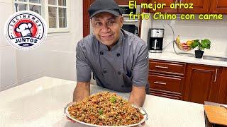 Como hacer el mejor arroz frito chino con carne 