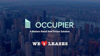 Occupier - A Modern Retail Real Estate Solution