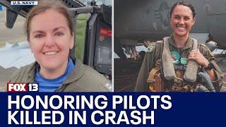 Flags at half-staff to honor Navy pilots killed in crash | FOX 13 Seattle