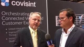 Covisint booth interview at TU Automotive Detroit 2016