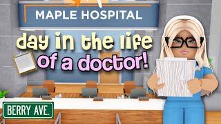 Day in the Life of a Doctor! | Maple Hospital & Berry Avenue Roleplay