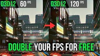 There is a NEW way to ACTUALLY DOUBLE your FPS for FREE