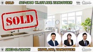  [SOLD] Kitsilano, Vancouver, 2Bed+Den, 2Bath listing