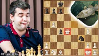 Nepo's Opponent Plays Better Than Stockfish?!?