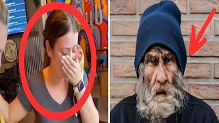 Barberess fired for shaving a homeless man, look what the beggar did after he found out...