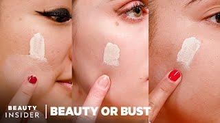 Color-Changing Foundation On 3 Skin Tones | Beauty or Bust | Insider Beauty