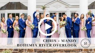 Mandy + Chris {Married} | Final Film | Bohemia River Overlook Wedding | Radiant Films Wedding