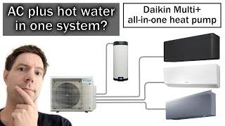 AC plus hot water in one system? - Daikin Multi+ all-in-one heat pump