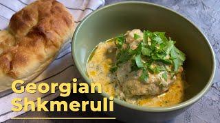 Shkmeruli Recipe  You'll Love This Georgian Chicken in Garlic Milk Sauce