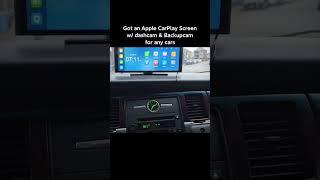 Eonon P4 9.33" CarPlay & Android Auto portable Screen w/ 4K dashcam & backup camera. For any cars.