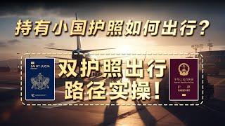 小国护照如何出行使用？多本海外护照出行实操！#海外身份规划 #双重国籍 #小国护照 #护照移民