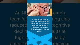 #NIA #research #aging #dementia #cognitivehealth #hearing  #parkinson 9282023