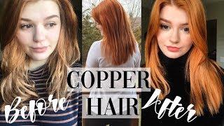 How To Dye Your Hair COPPER with Henna! My Henna Recipe