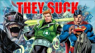 Most HATED DC Characters OF ALL TIME! (Top 5)