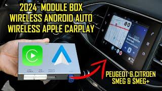 2024 CARPLAY & ANDROID AUTO WIRELESS MODULE FOR PEUGEOT AND CITROEN SMEG SMEG+, FROM AUTOABC