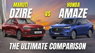 New Dzire vs Amaze: Sub Rs 10 Lakh Battle | Which Car Is More Value for Money?