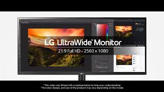 LG 21:9 UltraWide™ Monitor (Full HD Resolution : 2560x1080)