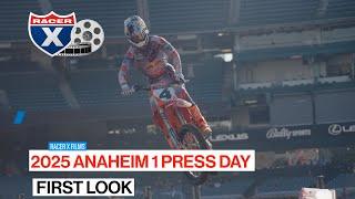 2025 Anaheim 1 SX Press Day RAW Riding and Interviews | First Look