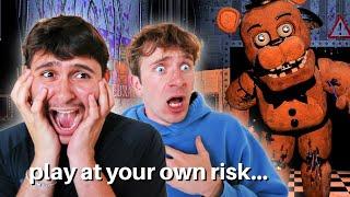 PLAYING FIVE NIGHTS AT FREDDYS FOR THE FIRST TIME.. ft Stinky Asher
