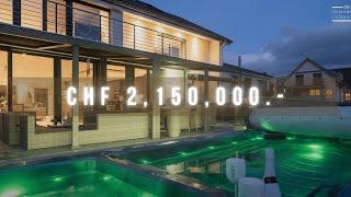 Tour durch eine 2'150'000 CHF Schweizer Traum-Villa nur 15 Min von Winterthur | Luxury Real Estate