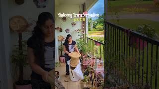 Flipkart Finds | Balcony Decor | Outdoor Seating| Balcony Transformation - Part 8 #balcony #garden