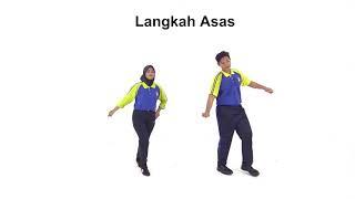 1.  Zapin: Langkah Asas 3x